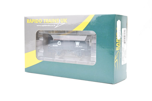 Rapido Trains OO Gauge 925005 GWR 4 Plank Open Wagon No.63392 - Boxed
