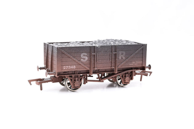 Dapol OO Gauge 4F051004 SR 5 Plank Open Wagon No.27348 - Weathered, Boxed