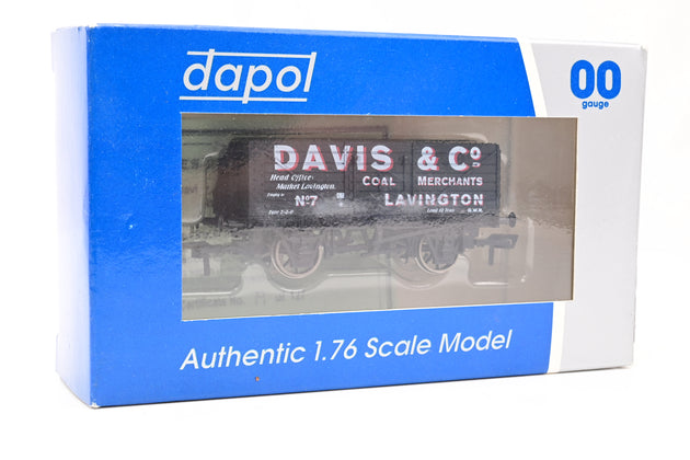 Dapol OO Gauge Davis & Co 7 Plank Open Wagon - Limited Edition