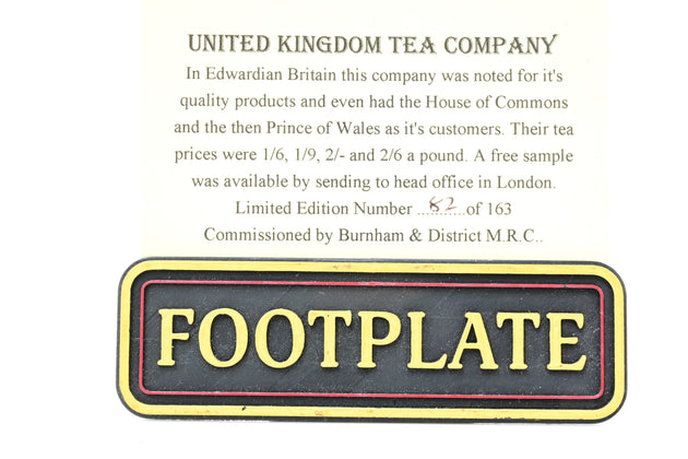 Dapol OO Gauge United Kingdom Tea Company Ventilated Van - Limited Edition