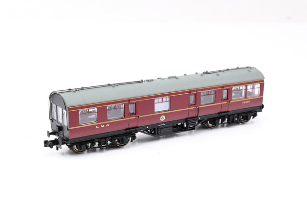 Graham Farish N Gauge 374-875 LMS Period III 50' Inspection Saloon No.45628