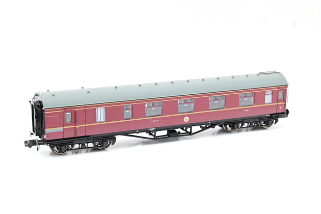 Graham Farish N Gauge 374-830C LMS Crimson Stanier Brake First Coach No.5657 - Boxed