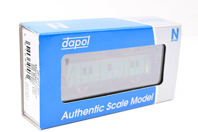 Dapol N Gauge 2P-012-501 BR Maunsell Coach Brake Van No.406 - Boxed