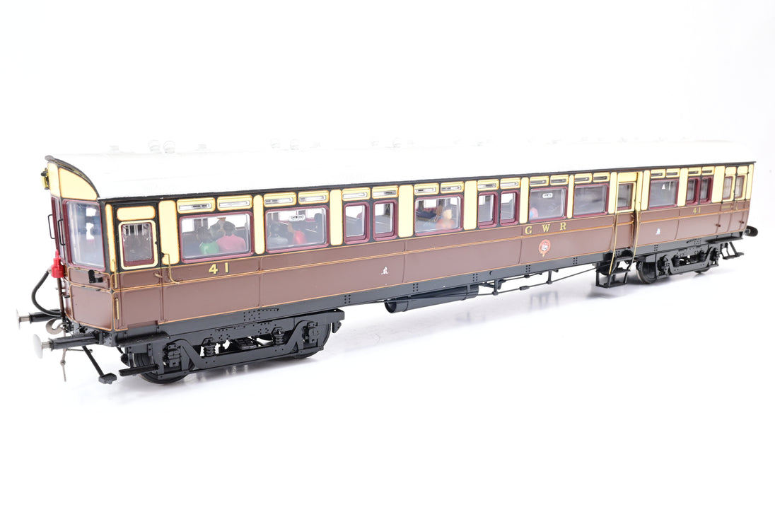 Dapol O Gauge 7P-004-007 GWR Lined Autocoach No.41