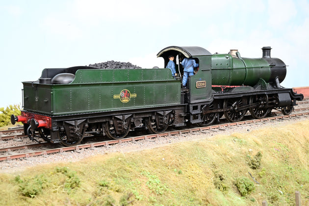 Heljan O Gauge 4313 BR Green 43xx Mogul No.5306 - Boxed