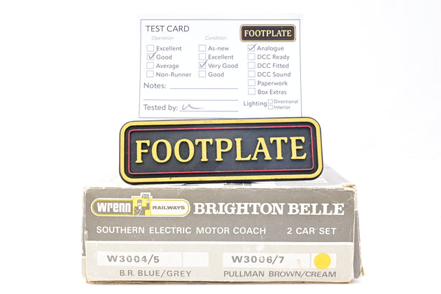 Wrenn OO Gauge W3006/7 Brighton Belle 2 Car Electric Unit - Boxed