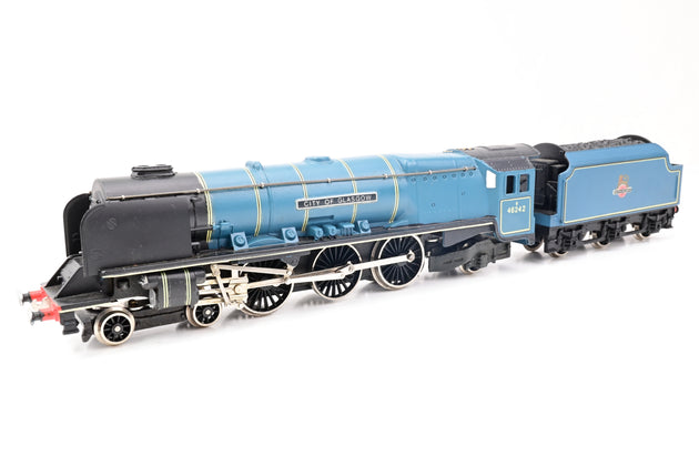 Wrenn OO Gauge W2229 BR Blue City Class No.46242 'City of Glasgow' - Boxed