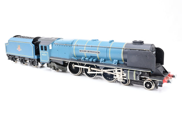 Wrenn OO Gauge W2229 BR Blue City Class No.46242 'City of Glasgow' - Boxed
