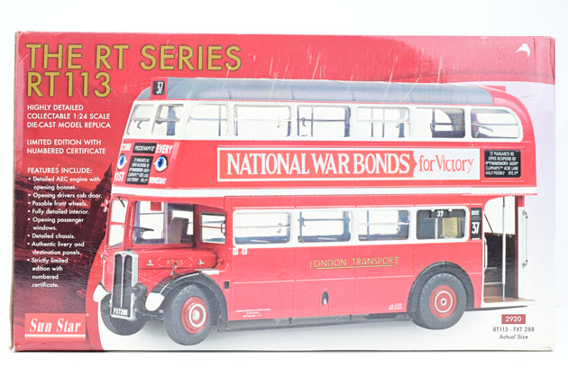 Sun Star 1:24 Scale 2920 RT113 - FXT 288 Bus - Boxed