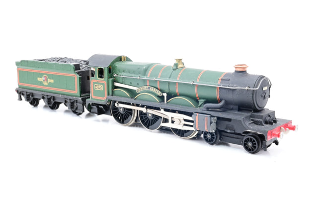 HornbyDublo OO Gauge 2221 BR Green Castle Class No.4075 'Cardiff Castle' - Boxed