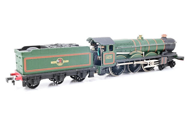 HornbyDublo OO Gauge 2221 BR Green Castle Class No.4075 'Cardiff Castle' - Boxed