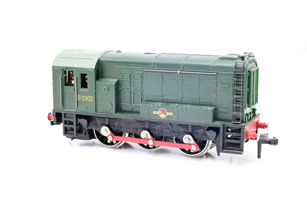 Hornby Dublo OO Gauge 2231 BR Green Class 08 No.D3302 - Boxed