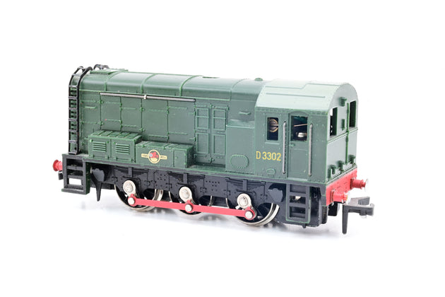 Hornby Dublo OO Gauge 2231 BR Green Class 08 No.D3302 - Boxed
