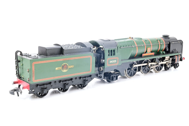 Hornby Dublo OO Gauge 2235 BR Green West Country Class No.34005 'Barnstaple' - Boxed