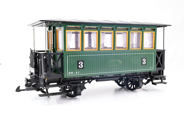LGB G Gauge 3rd Class 4 Wheel Coach - Unboxed