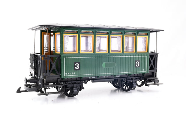 LGB G Gauge 3rd Class 4 Wheel Coach - Unboxed