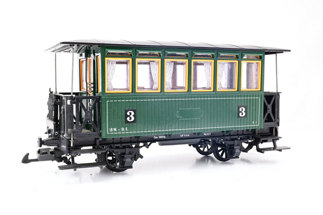 LGB G Gauge 3rd Class 4 Wheel Coach - Unboxed