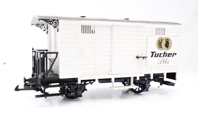LGB G Gauge 4032 Tucher 4 Wheel White Van - Boxed