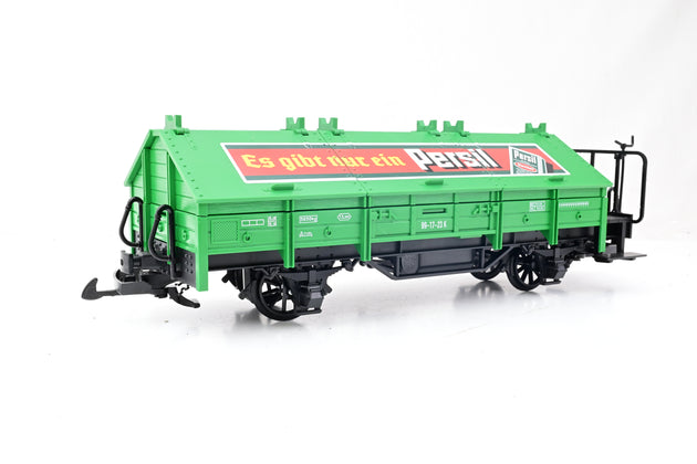 LGB G Gauge 42230 Hinged-Hatched Car Persil - Boxed