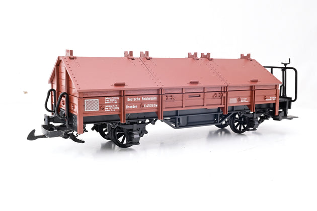 LGB G Gauge 43231 DRB Godola with Hinged Hatches EP II - Boxed