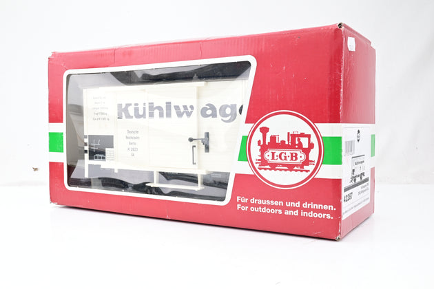 LGB G Gauge 42267 Kuhlwagen Refridgerated wagon DRG - Boxed
