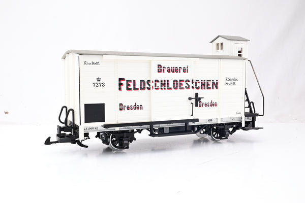 LGB G Gauge 42262 Feldschlosschen Beer 2013 Club Car