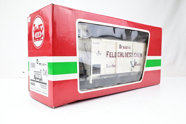 LGB G Gauge 42262 Feldschlosschen Beer 2013 Club Car