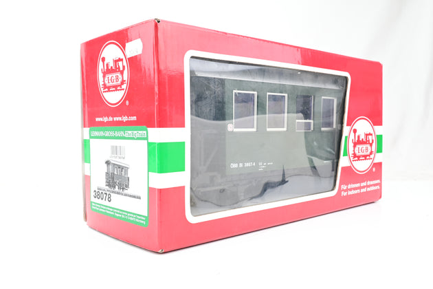 LGB G Gauge 38078 OBB Passenger Car No.3867.4 - Boxed