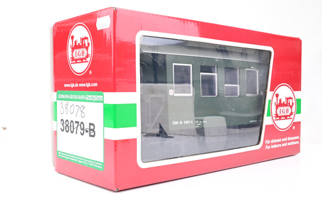 LGB G Gauge 38078 OBB Passenger Car No.3867.4 - Non-Original Box
