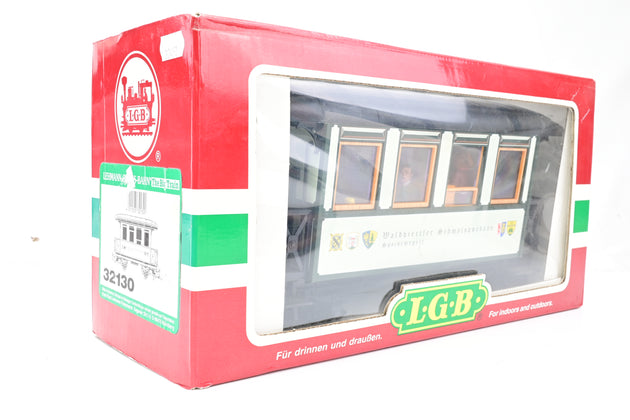 LGB G Gauge 32130 Waldviertel Railway Dining Car - Boxed