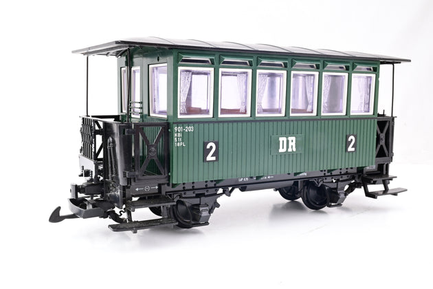 LGB G Gauge 31400 DR 2nd Class Passenger Coach - Boxed