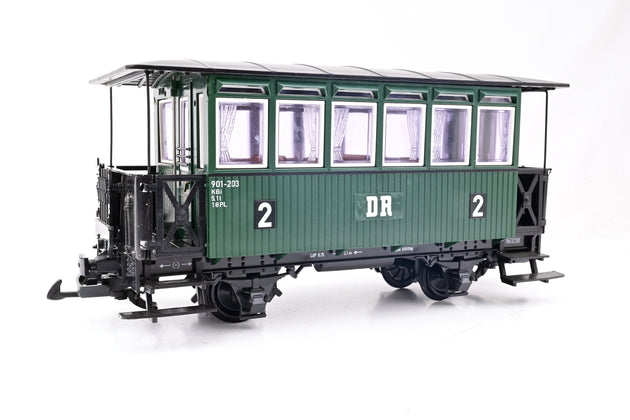 LGB G Gauge 31400 DR 2nd Class Passenger Coach - Boxed
