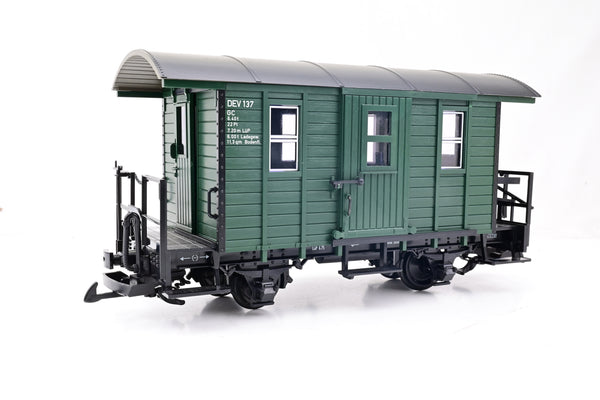 LGB G Gauge 40390 Green Falkentativ DEV 137 Wagon - Boxed