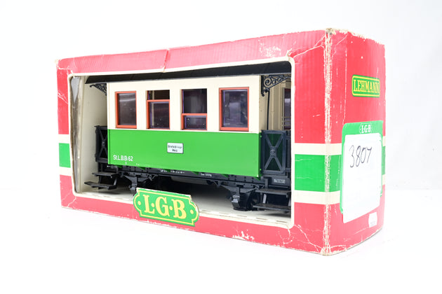 LGB G Gauge 3807 Birkfeld - Anger Weiz Passenger Coach - Boxed