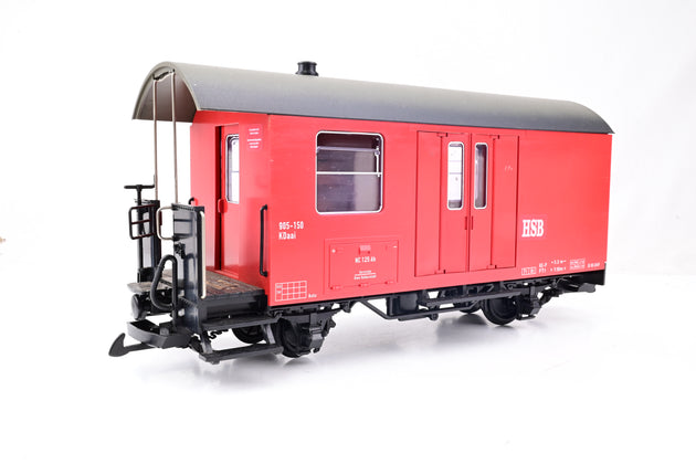 LGB G Gauge 40520 DR HSB Red Baggage Car No.905-150 - Boxed