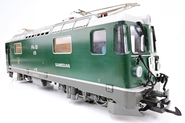 LGB G Gauge 28434 RhB Elec Loco Ge 4/4 II Samedan No.619 - DCC with Sound, Boxed