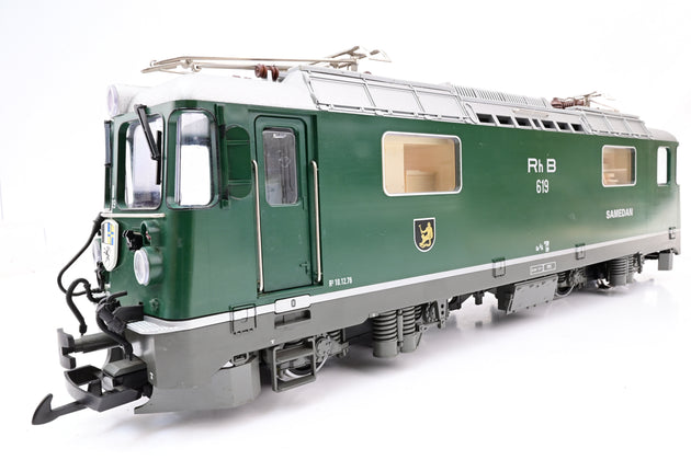 LGB G Gauge 28434 RhB Elec Loco Ge 4/4 II Samedan No.619 - DCC with Sound, Boxed