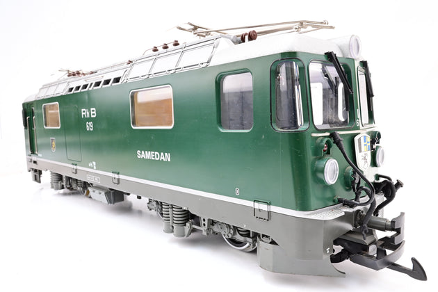 LGB G Gauge 28434 RhB Elec Loco Ge 4/4 II Samedan No.619 - DCC with Sound, Boxed