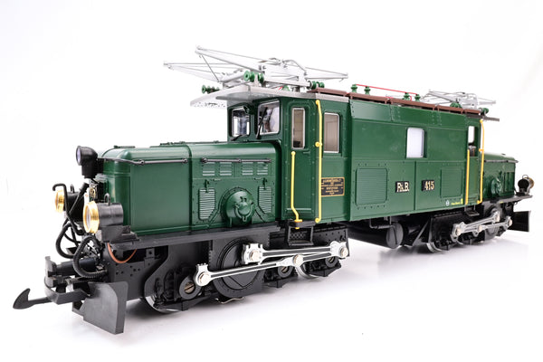 LGB G Gauge 22405 RhB Class Ge 6/6 Electric Locomotive No.413 - DCC Sound, Boxed