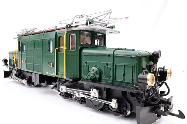 LGB G Gauge 22405 RhB Class Ge 6/6 Electric Locomotive No.413 - DCC Sound, Boxed