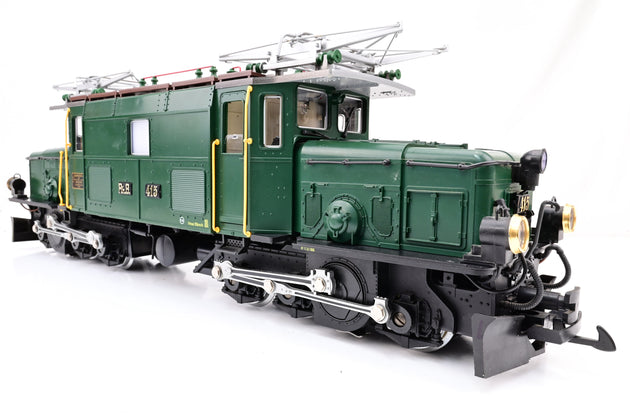 LGB G Gauge 22405 RhB Class Ge 6/6 Electric Locomotive No.413 - DCC Sound, Boxed