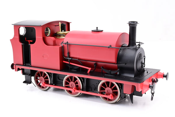 EFE Rail 7mm O Gauge E85706 Hudswell Clarke 0-6-0 Tank Maroon (1539 'Derek Crouch') - Boxed