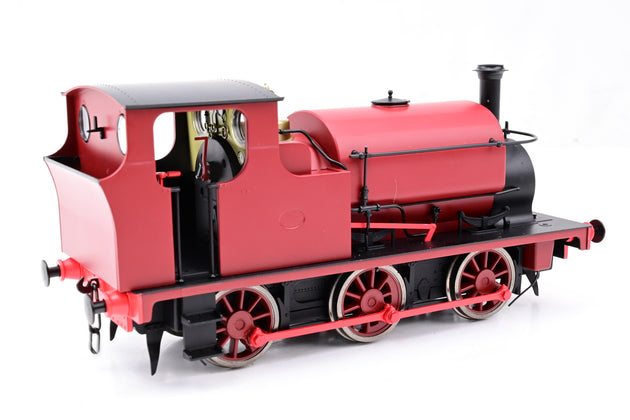 EFE Rail 7mm O Gauge E85706 Hudswell Clarke 0-6-0 Tank Maroon (1539 'Derek Crouch') - Boxed