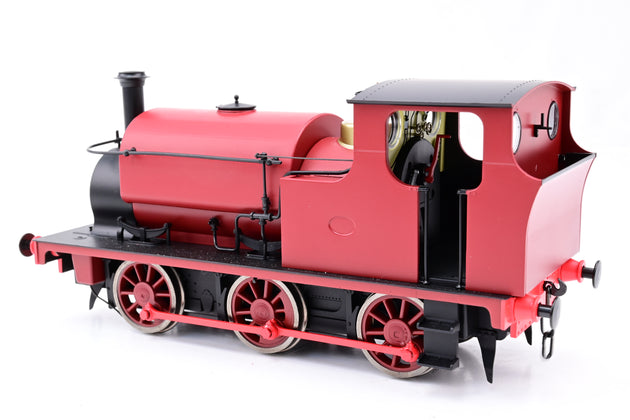 EFE Rail 7mm O Gauge E85706 Hudswell Clarke 0-6-0 Tank Maroon (1539 'Derek Crouch') - Boxed