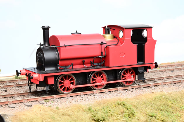 EFE Rail 7mm O Gauge E85706 Hudswell Clarke 0-6-0 Tank Maroon (1539 'Derek Crouch') - Boxed