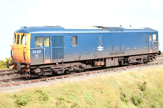 Heljan O Gauge 7302 BR Blue Class 73/1 No.73137 - Weathered, Boxed