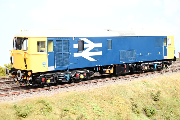 Heljan O Gauge 7303 BR Large Logo Blue Class 73/1 - Boxed