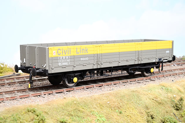 Heljan 7mm O Gauge 1054 Civil Link OAA Open Wagon No.100065 - Boxed