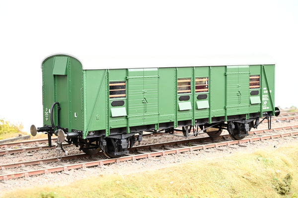 Heljan 7mm O Gauge 9152 BR Southern green PMV (plywood body) No.S1626S - Boxed