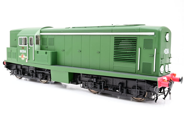 EFE Rail O Gauge E84704 Class 15 BR Green (Small Yellow Panel) Diesel Locomotive No.D8204 - DCC Sound, Boxed